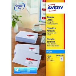 Avery Quick DRY Address Labels 21/Sheet White J8160-100 [2100 Labels]